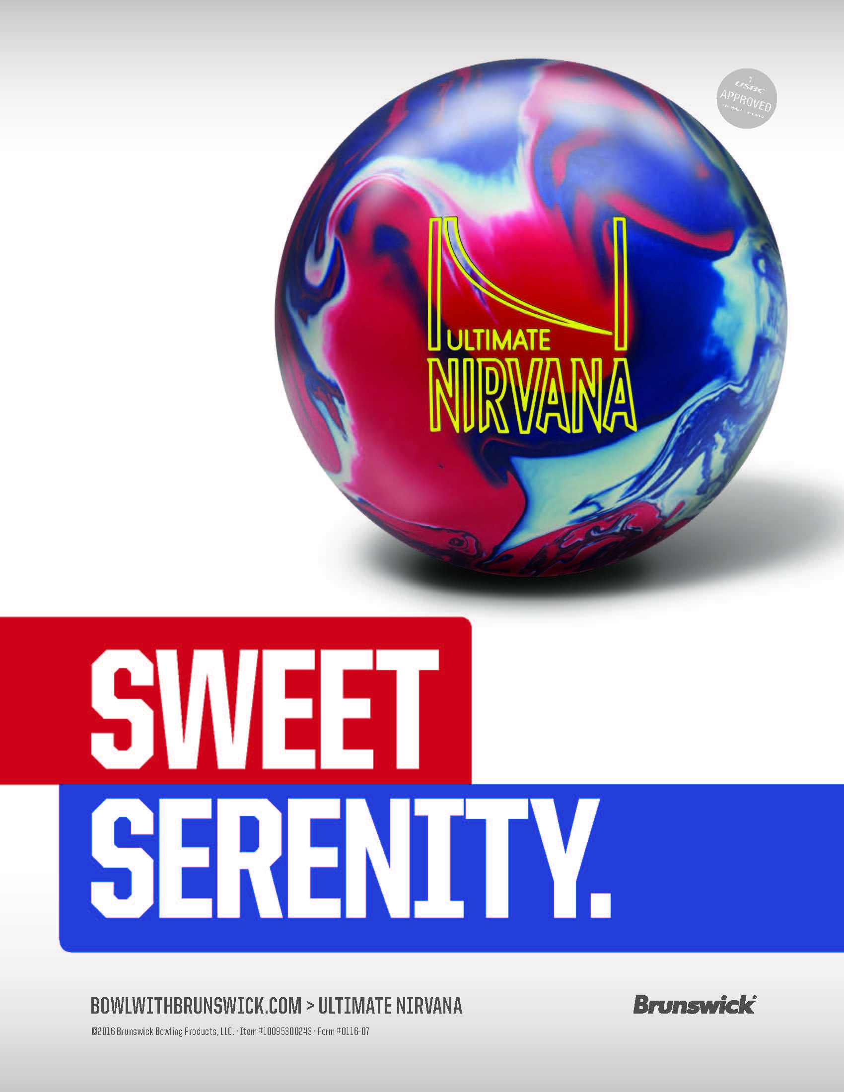 Brunswick Ultimate Nirvana High Performance Bowling Ball Viel Hook eBay