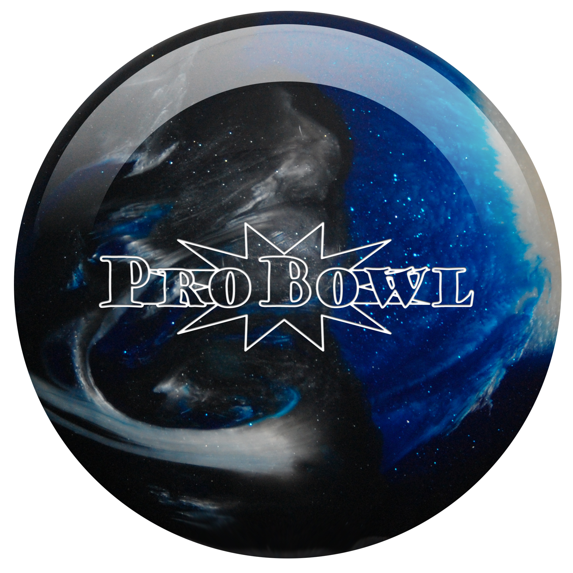 Bowling Ball Ebonite Probowl Polyester 9 15 LBS Bowling Ball eBay