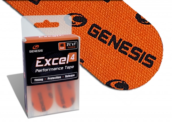 Excel 4 - Klassik Orange - Tape - 40 Stück - Vorgeschnitten