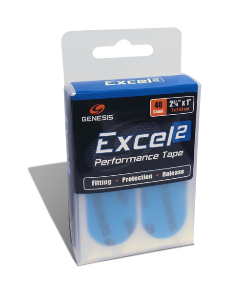 Excel 2 - Klassik Blau - Tape - 40 Stück - Vorgeschnitten