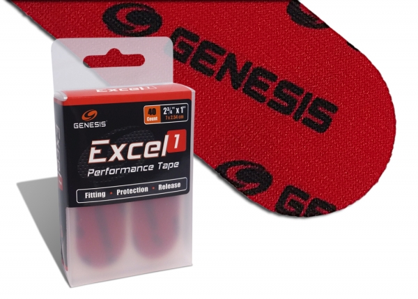 Excel 1 - Klassik Rot - Tape - 40 Stück - Vorgeschnitten