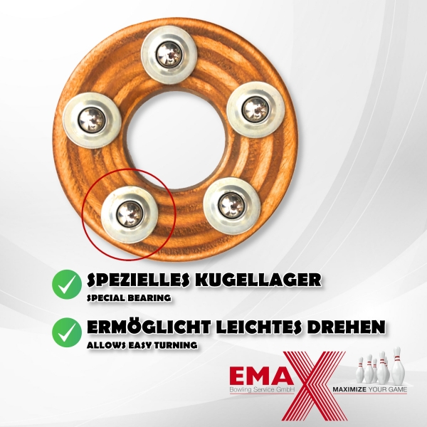 EMAX - Ball Teller - Holz