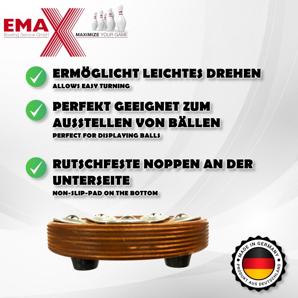 EMAX - Ball Teller - Holz