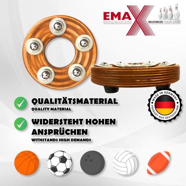 EMAX - Ball Teller - Holz