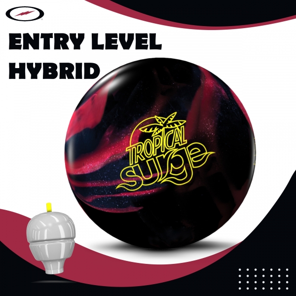 Tropical Surge Hybrid - Schwarz/Kirsche