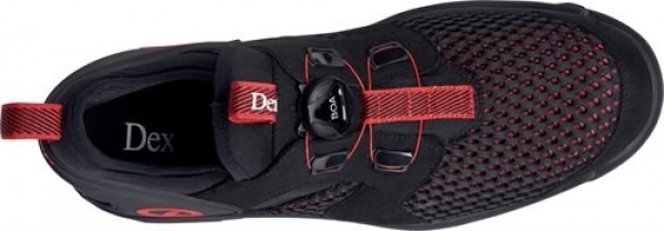 Dexter – DexLite Pro BoA - Bowlingschuhe - Schwarz/Rot (RH)