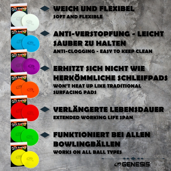 Pure Surface - Schleifpad - Alle Körnungen
