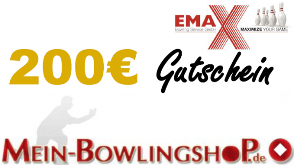 Mein-Bowlingshop.de - Gutschein - 200€