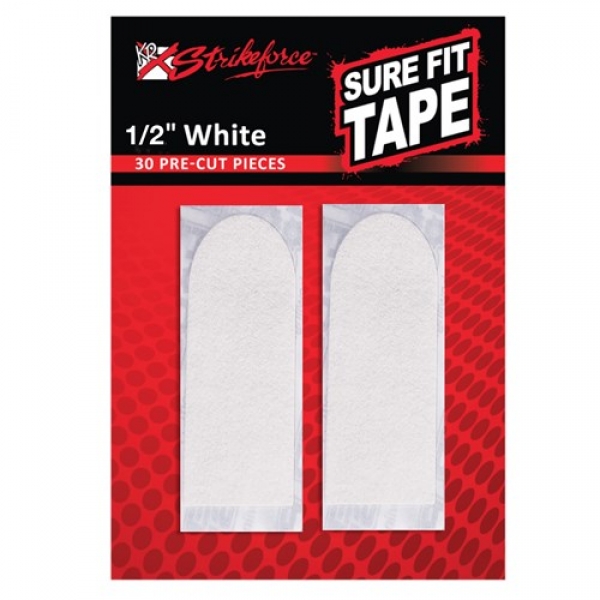 Sure Fit - Tape - 1/2 Inch - 30 Stück - Weiß