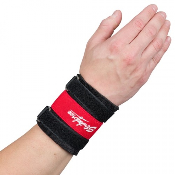 Pro Force Wrister - Handgelenkbandage - Schwarz/Rot