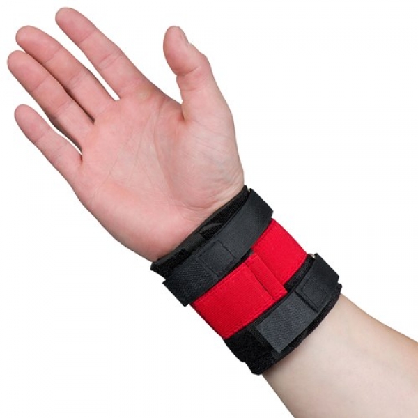 Pro Force Wrister - Handgelenkbandage - Schwarz/Rot