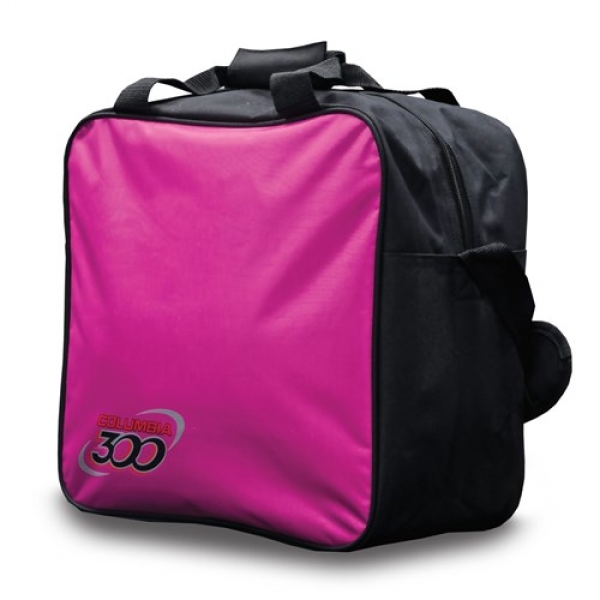 White Dot - Single Tote - Pink