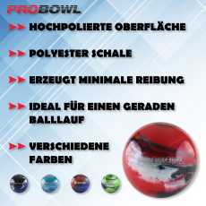 Pro Bowl - Rot/Schwarz/Silber