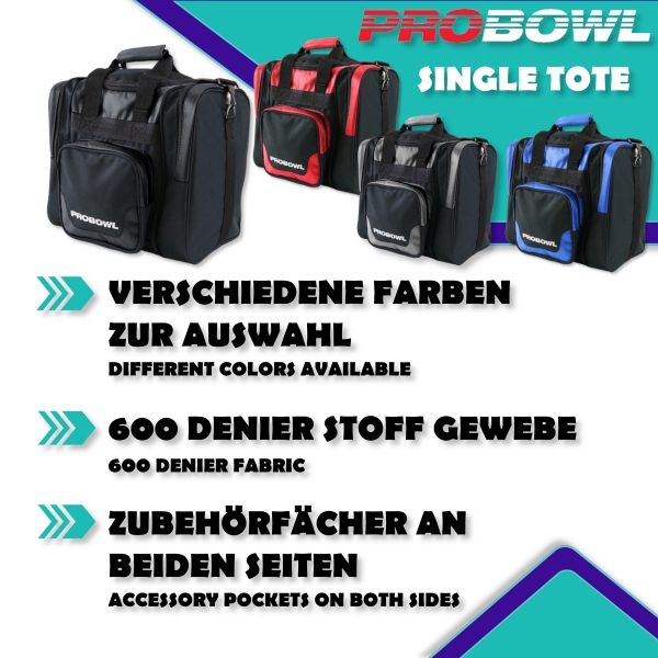 Pro Bowl Deluxe - Single Tote - Alle Farben