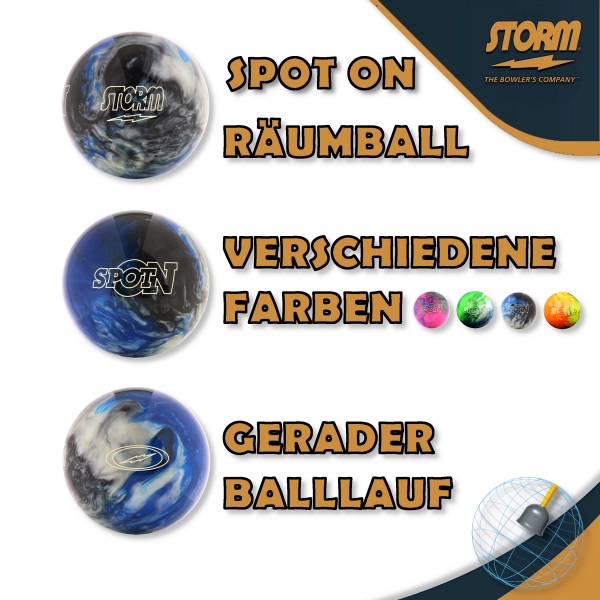 Spot On - Blau/Schwarz/Silber