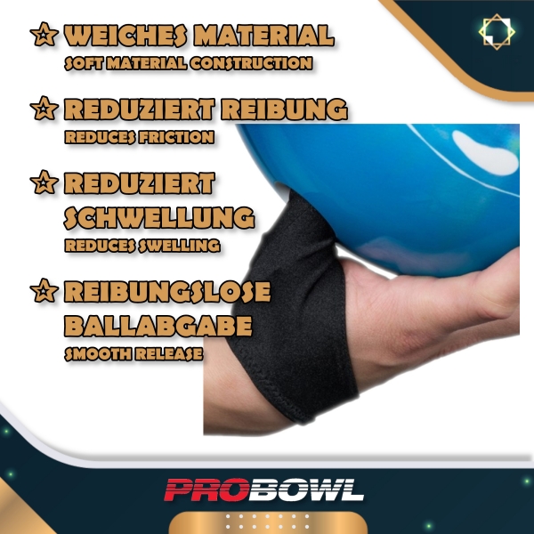 Pro Bowl Thumb Saver - Daumensocke - Einheitsgröße