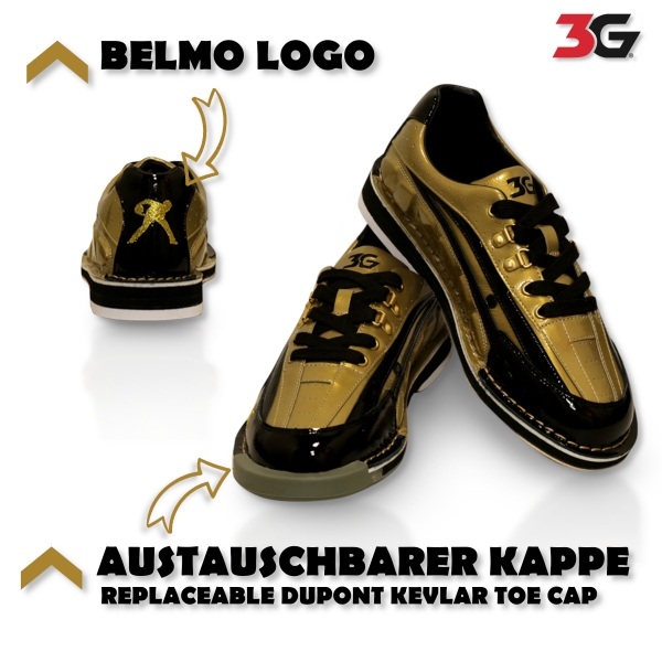 Belmo Tour S - Schwarz/Gold (RH)