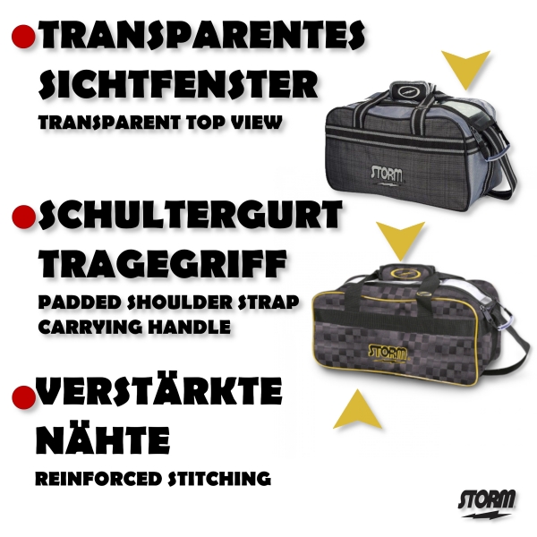 Double Tote - Marmoriert