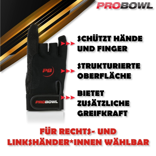 React Glove - Handschuh - Schwarz