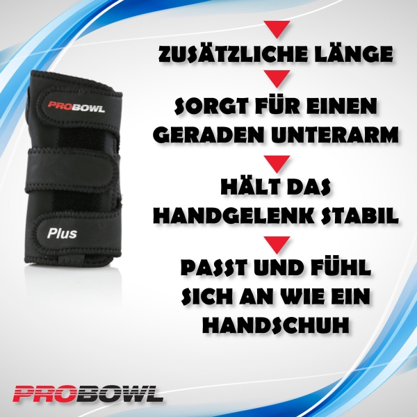 Original Leather Positioner Plus - Handgelenkstütze - Leder - Schwarz