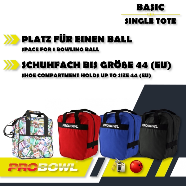Pro Bowl Basic - Single Tote - Verschiedene Farben
