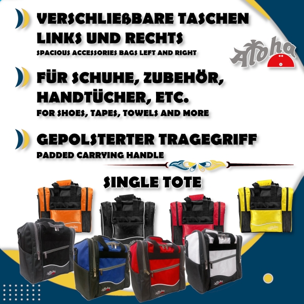 Deluxe & Wave - Single Tote - Verschiedene Farben