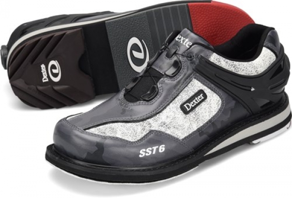 SST 6 Hybrid BOA - Grau/Camo (RH)
