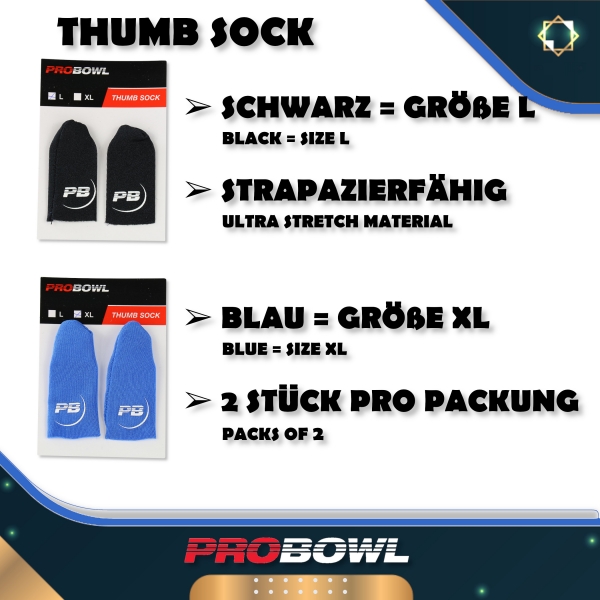 Thumb Sock - Verschiedene Größen