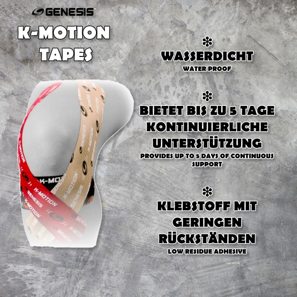 K-Motion Tapes - 1 Rolle