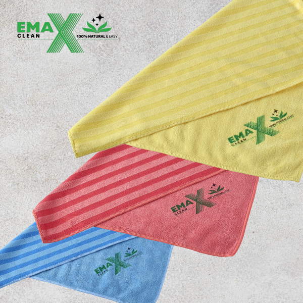 EMAX Clean & Brush - Mikrofaser Borstentuch