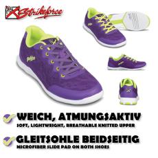 KR Strikeforce – Lace - Bowlingschuhe - Lila/Gelb