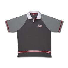 Storm - Bowling Polo-Shirt - Bowlingshirt - Grau/Rot