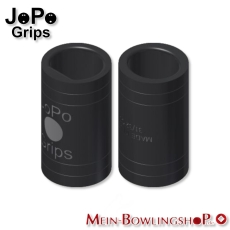 JoPo Grips – Fingerinsert Power Flat/Oval - Duo Pack - Schwarz