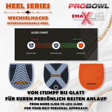 Pro Bowl – Wechselhacke - Grooved Heel
