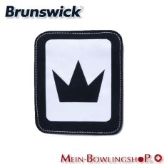 Brunswick – Printed Leather Shammy - Schwarz/Weiß