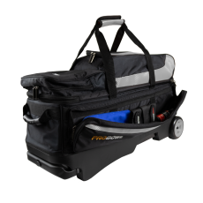 Pro Bowl – Deluxe - Triple Roller - Black Carbon Silver
