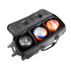 Pro Bowl – Deluxe - Triple Roller - Black Carbon Silver