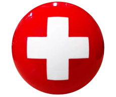 Aloha - Swiss Flag - Funball