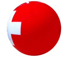 Aloha - Swiss Flag - Funball
