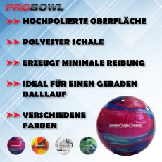 Pro Bowl – Spareball - Blau Pink Blaugrün