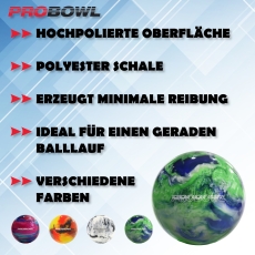Pro Bowl – Spareball - Blau Grün Silber