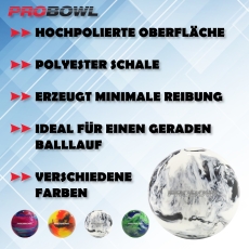 Pro Bowl – Spareball - Schwarz Weiß