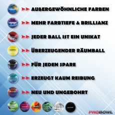 Pro Bowl – Spareball - Schwarz Weiß