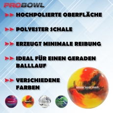 Pro Bowl – Spareball - Schwarz Gelb Orange