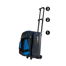 Pro Bowl Basic 2-Ball Roller Schwarz/Blau