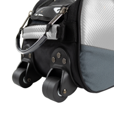 Pro Bowl Deluxe 3-Ball Tote inkl. Schuhtasche Schwarz/Carbon Silber