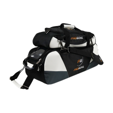 Pro Bowl Deluxe 3-Ball Tote inkl. Schuhtasche Schwarz/Carbon Weiß