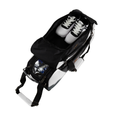 Pro Bowl Deluxe 3-Ball Tote inkl. Schuhtasche Schwarz/Carbon Weiß