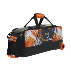 Pro Bowl Dye-Sub 3-Ball Tote Orange