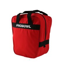 Pro Bowl Single Bag Basic Schwarz/Rot